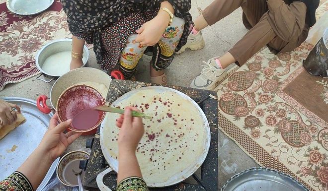 جشنواره «غذای سالم» در آموزشگاه فروغ 