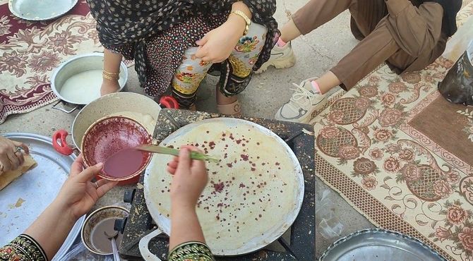 جشنواره «غذای سالم» در آموزشگاه فروغ 