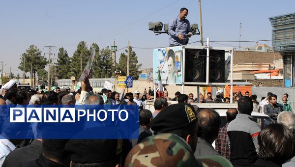 راهپیمایی بشارت نصر؛ نمایش وحدت، اقتدار و وفاداری ملت به آرمان‌های انقلاب در شهرستان تربت جام