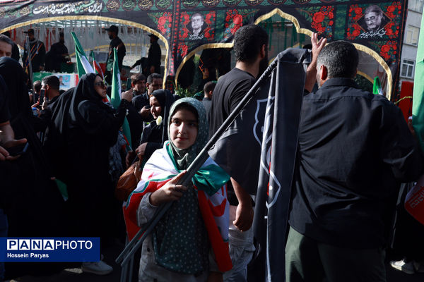 تشییع شهدای اقتدار در تهران