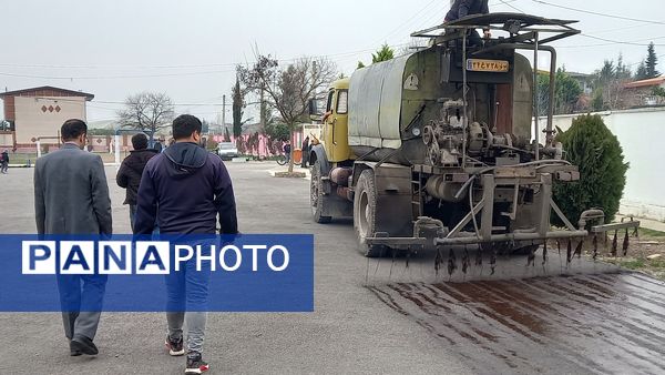 آغاز نهضت آسفالت در مدارس قائمشهر