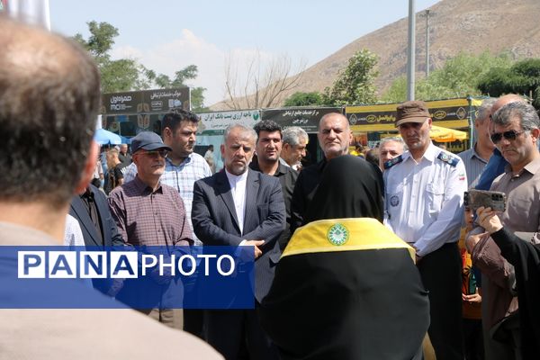 بازدید مشاور وزیر از موکب‌های سازمان دانش‌آموزی آذربایجان غربی