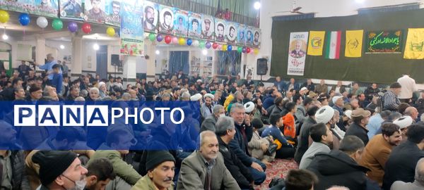 جشن بزرگ ولادت امام جواد (ع) در سالگرد عملیات کربلای پنج در بیت الجواد شیروان