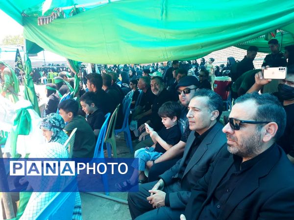آیین شبیه خوانی عاشورا در روستای مهمانک