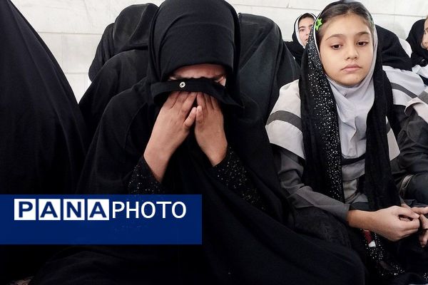 مراسم سوگواری ایام فاطمیه در دبستان موسی‌بن‌جعفر(ع) بهارستان‌دو