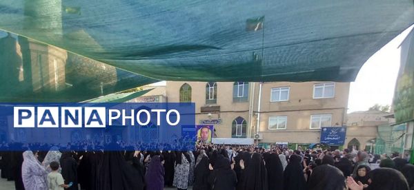 تشییع پیکر شهدای حمله رژیم اشغالگر صهیونیستی به ایران