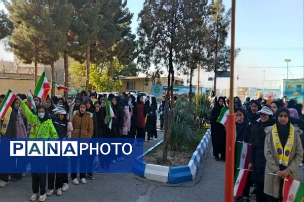 گرامیداشت ۱۳آبان ماه  در مدرسه شهید مجید دهنوی  نیشابور