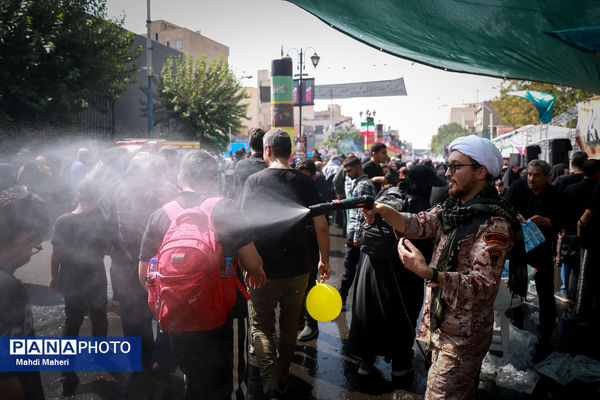 مراسم آیینی جاماندگان اربعین حسینی