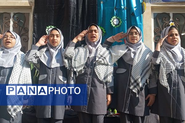 گرامیداشت هفته بسیج در مدارس ناحیه دو شهرری 
