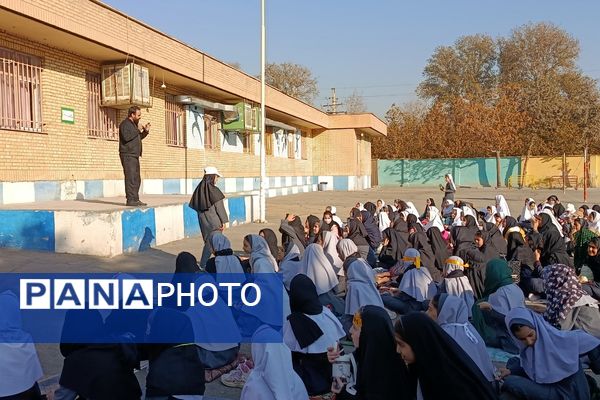 برگزاری ایام فاطمیه در مدارس شهرستان شهریار با شکوه هر چه تمام