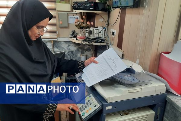 برگزاری آزمون سنجش آغازین به صورت هماهنگ کشوری در دبیرستان فرهنگیان ناحیه ۷ مشهد