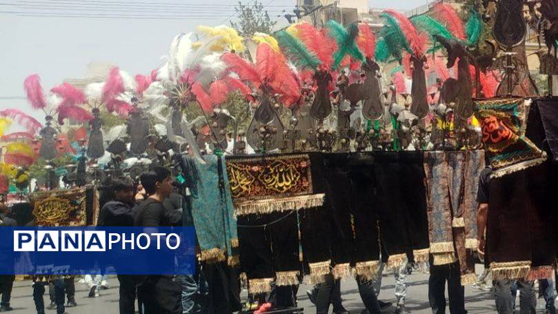 مراسم عزاداری تاسوعای حسینی در مشهد