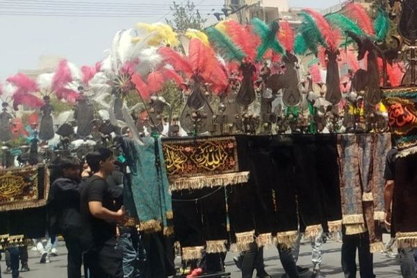 مراسم عزاداری تاسوعای حسینی در مشهد