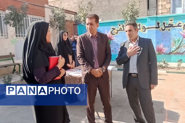 هفته سلامت روان در مدرسه اختر صدوقی شهرستان پیشوا 