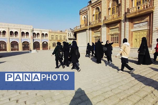 اردوی یک روزه دانش‌آموزان ناحیه دو شهرری در شهرک سینمایی غزالی