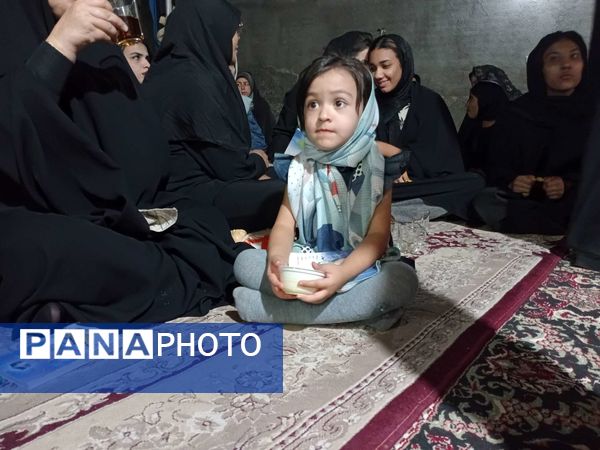 عزاداری بانوان روستای نقاب در ایام محرم