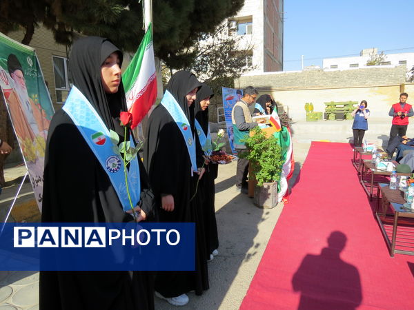 رزمایش دانش‌آموزی پدافند غیرعامل در شهرستان بجنورد 