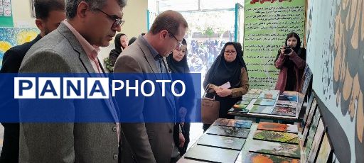 نمایشگاه هنرهای دستی و نمایشگاه کسب و کار دانش‌آموزی در هنرستان ثمین شهرستان سملقان