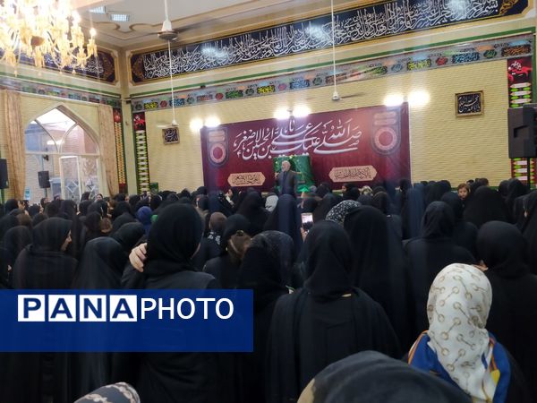 شب هفتم ماه محرم؛ تکیه علی اکبری کاشمر میزبان مسئولین این شهرستان