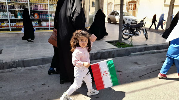 راهپیمایی روز قدس در شهر جعفریه قم