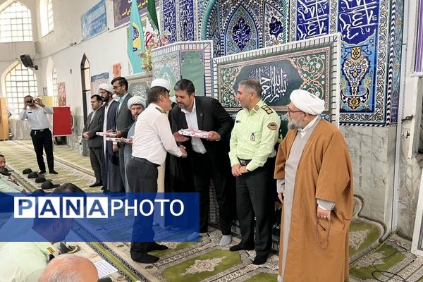 مراسم گرامیداشت هفته نیروی انتظامی در شهرستان سملقان