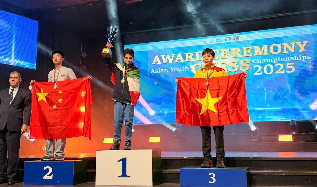 اعجوبه ۱۳ ساله صفحه شطرنج: شکار طلای جهانی هدف بعدی من است/ می‌خواهم پرچم ایران را در جهان بالاتر ببرم