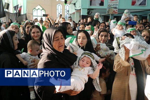 جلوه‌ای از همبستگی نسل نو با فرهنگ عاشورایی