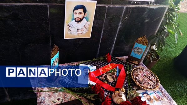 سالروز شهادت شهید «سجاد زبرجدی» در گلزار شهدای شهر بن 