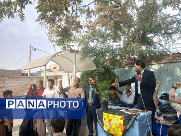 آغاز سال تحصیلی جدید در دبیرستان امید