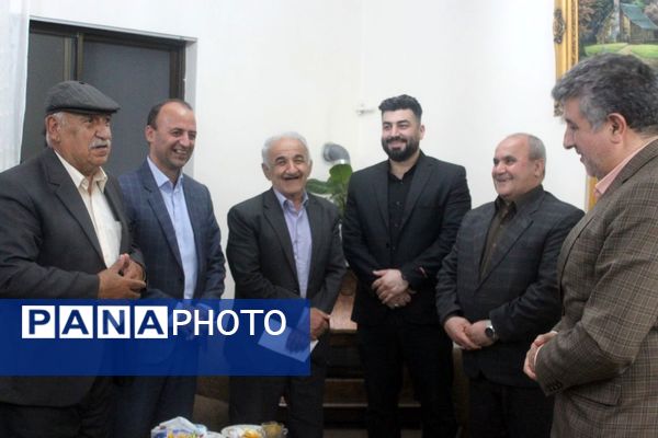 دیدار با مدیران سابق آموزش و پرورش گلوگاه به مناسبت هفته معلم