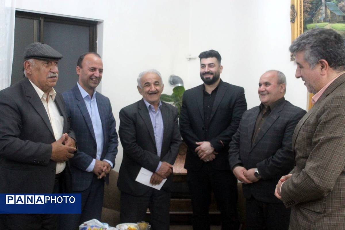 دیدار با مدیران سابق آموزش و پرورش گلوگاه به مناسبت هفته معلم