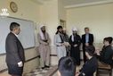 تجلیل مدرسه علوم دینی حضرت محمد رسول‌الله(ص) از معلمان دبیرستان توحید در هفته معلم