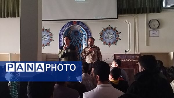 هیئت هفتگی در دبیرستان شاهد ابوذر غفاری نیشابور