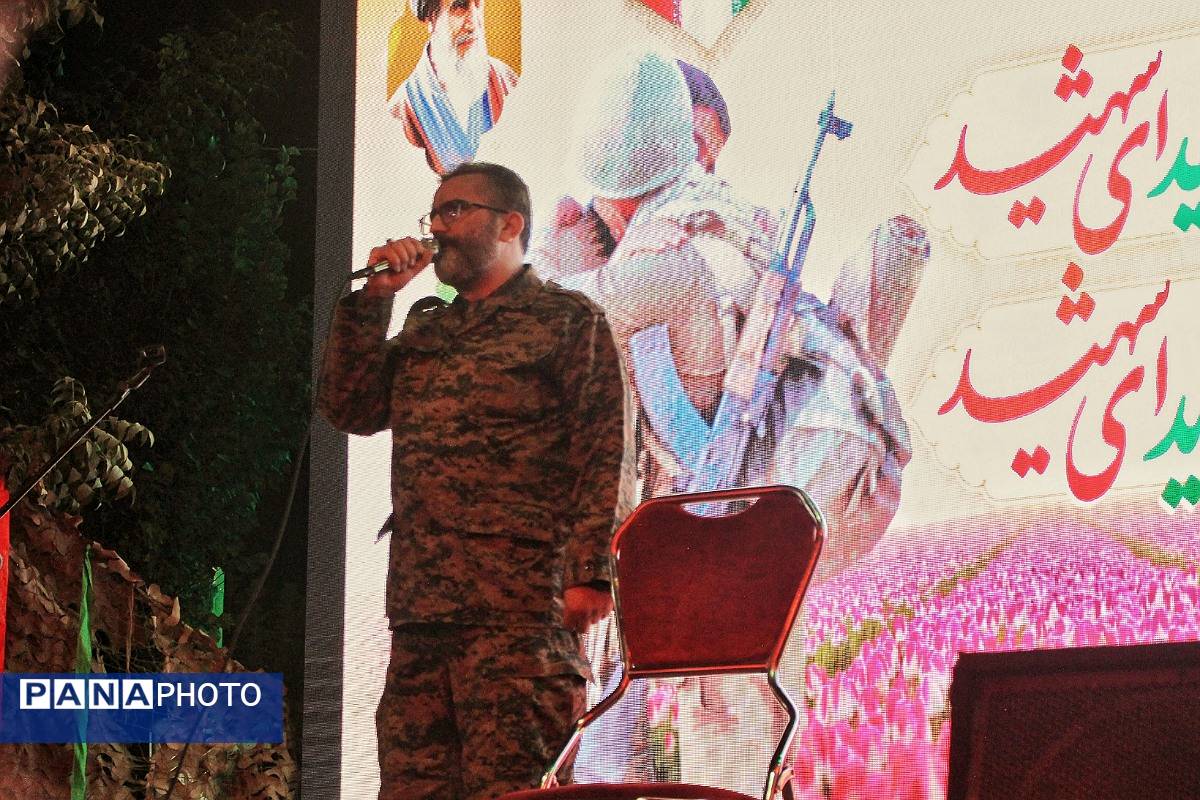 یادواره شهدای دفاع مقدس در مسجد قمربنی‌هاشم باقرشهر