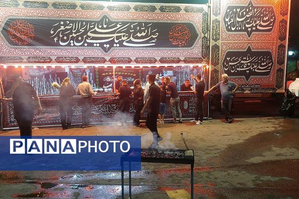 شهر پیشوا غرق در شور حسینی؛ طنین لبیک یا حسین در کوچه‌پس‌کوچه‌های دیار عاشقان