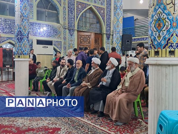 محفل انس با قرآن و میلاد با سعادت امام حسن عسکری( ع) قائمشهر