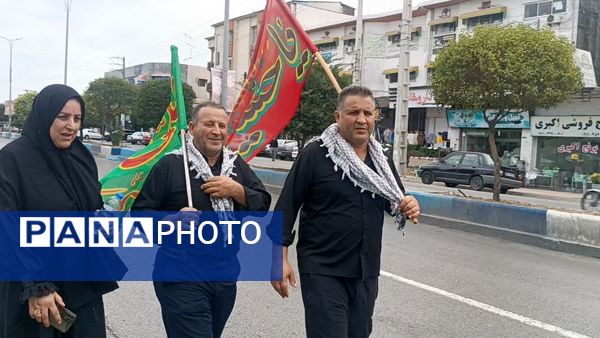 پیاده‌روی اربعین حسینی در محمودآباد