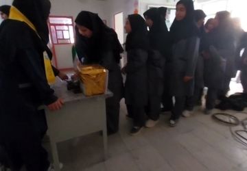 انتخابات همیاران مشاور در مدرسه شهدای حیدرخانی ۲ کوهنانی برگزار شد