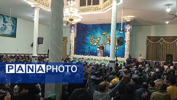 مراسم ولادت حضرت قائم (عج) در هیات مهدیه کاشمر