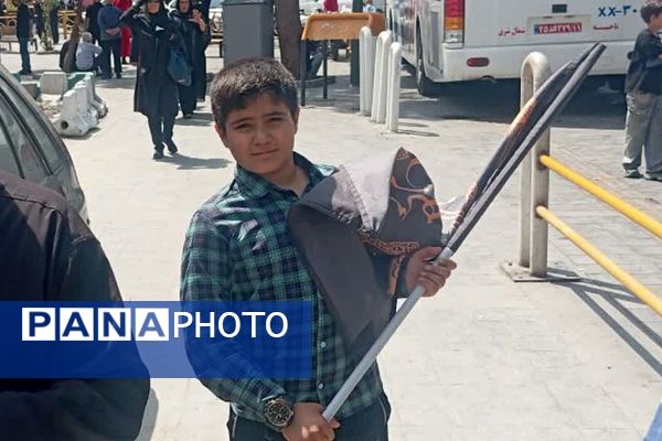 برپایی موکب های مختلف در مسیر پیاده روی اربعین در ناحیه دو شهرری 