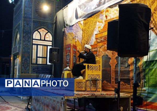 برگزاری مراسم شب دوم عزاداری ماه محرم در مسجد شهدای گمنام 