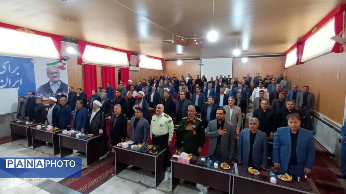 مراسم تکریم و معارفه رؤسای سابق و جدید دادگستری شهرستان اهر