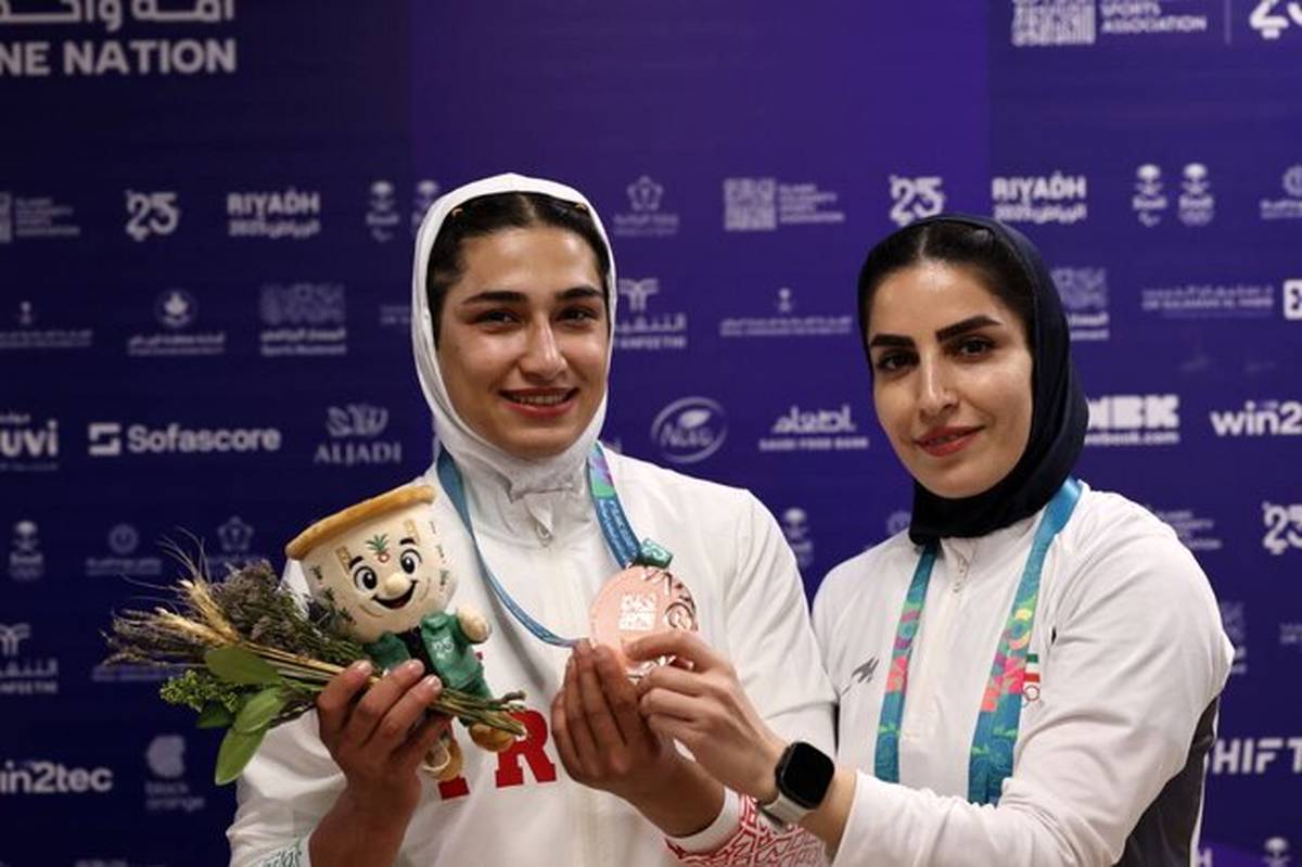 پرچمدار ایران در ریاض به برنز رسید