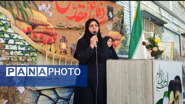 زنگ مهر ، نوای مقاومت در دبیرستان شاهد تکتم مشهد 