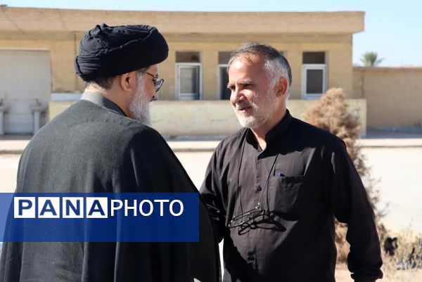 حضور معنوی امام‌جمعه بافق در مراسم سوگواری دبیرستان مناجات