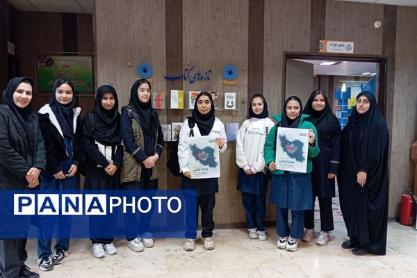 در هفته کتاب و کتابخوانی، کتابخانه جوادالائمه میزبان دانش‌آموزان مدرسه دانش‌نیا شد