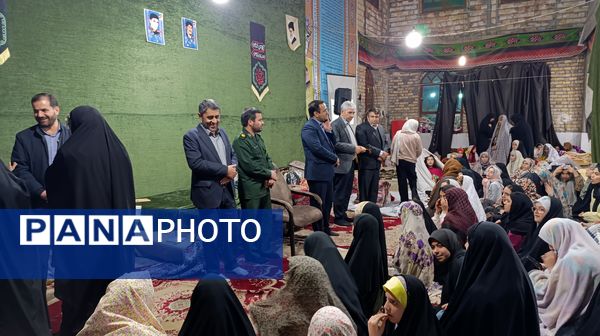  حضور مسئولان آموزش و پرورش در جمع معتکفین دانش‌آموز یاسوج