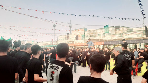 دسته عزاداری مسجد صاحب الزمان(عج) قم 