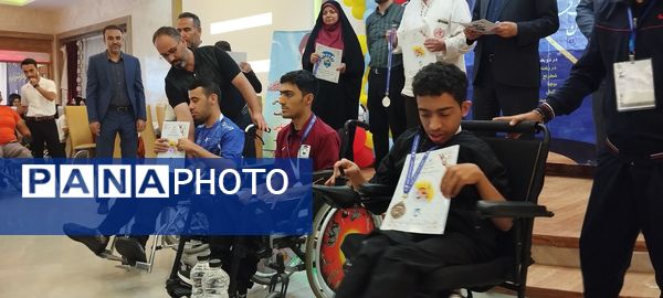 آیین اختتامیه مسابقات ورزشی دانش‌آموزان با نیازهای ویژه سراسر کشور در مشهد