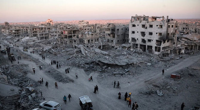 ویرانی ۹۵ درصد از مدارس و دانشگاه‌های غزه